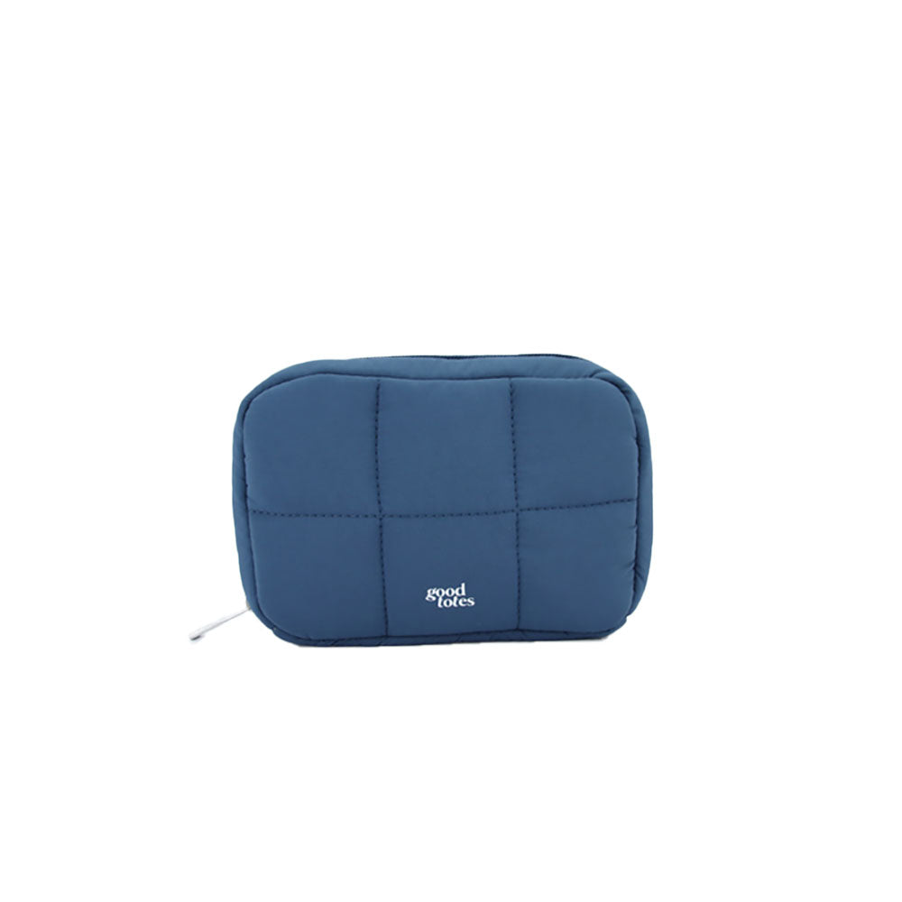 Bread Puffer Pouch (Stone Blue)