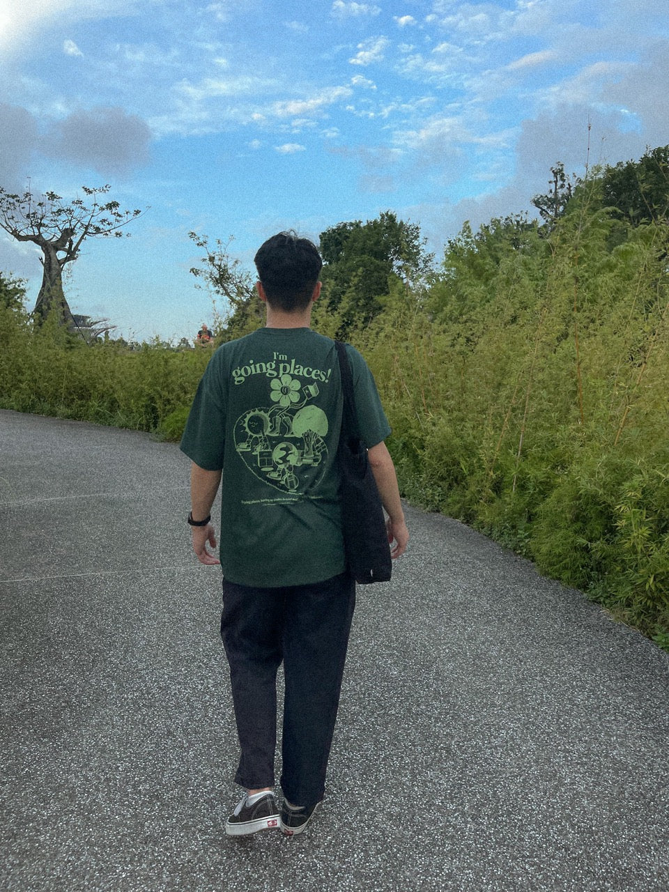 Going Places Tee - Forest