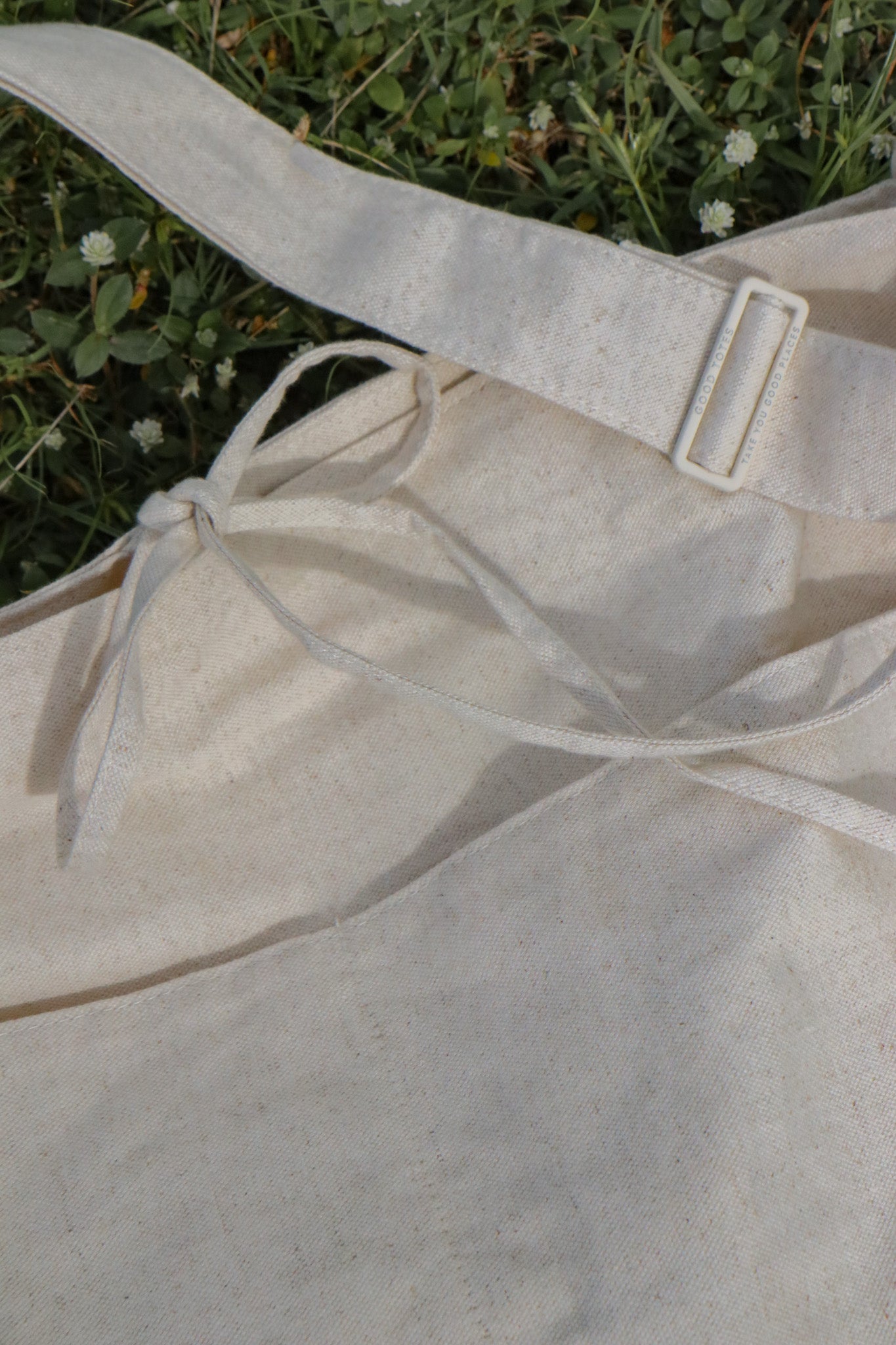 Lazy Linen Sling (Cream)