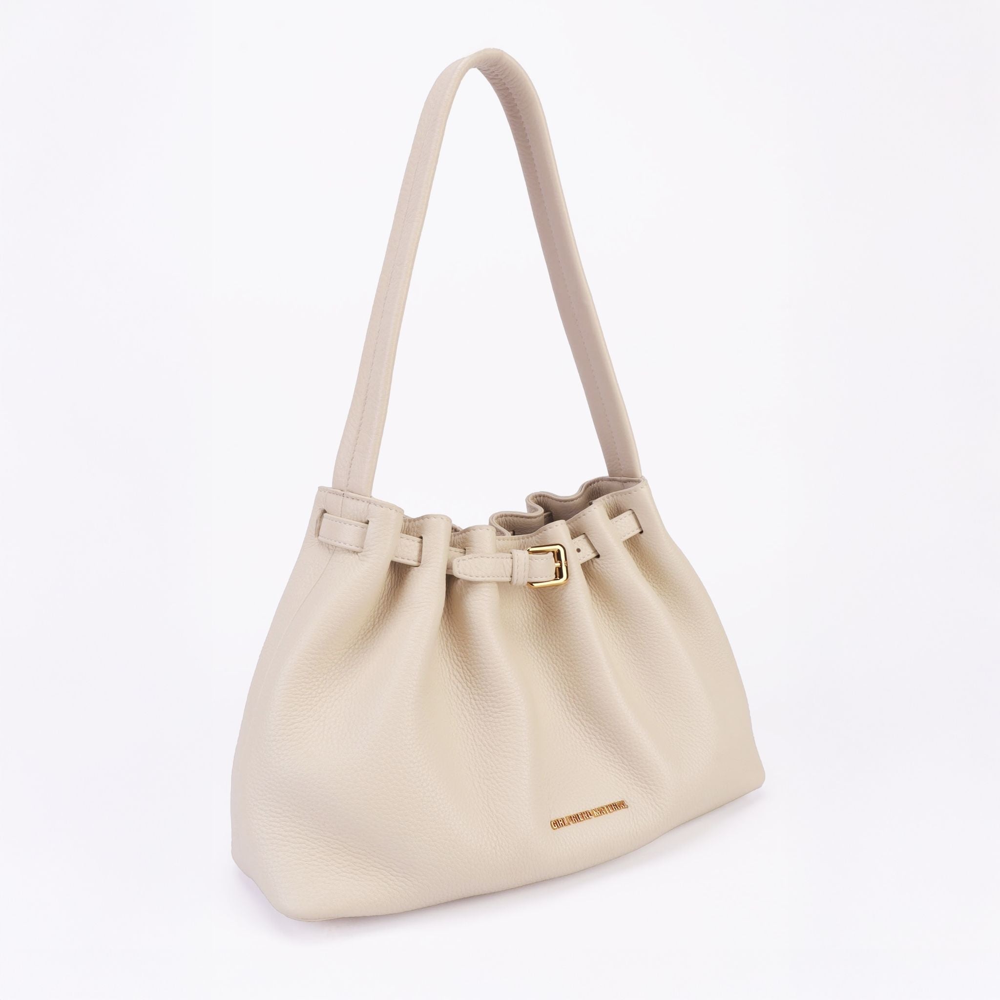 Whisper Bag (Pebbled Cream)