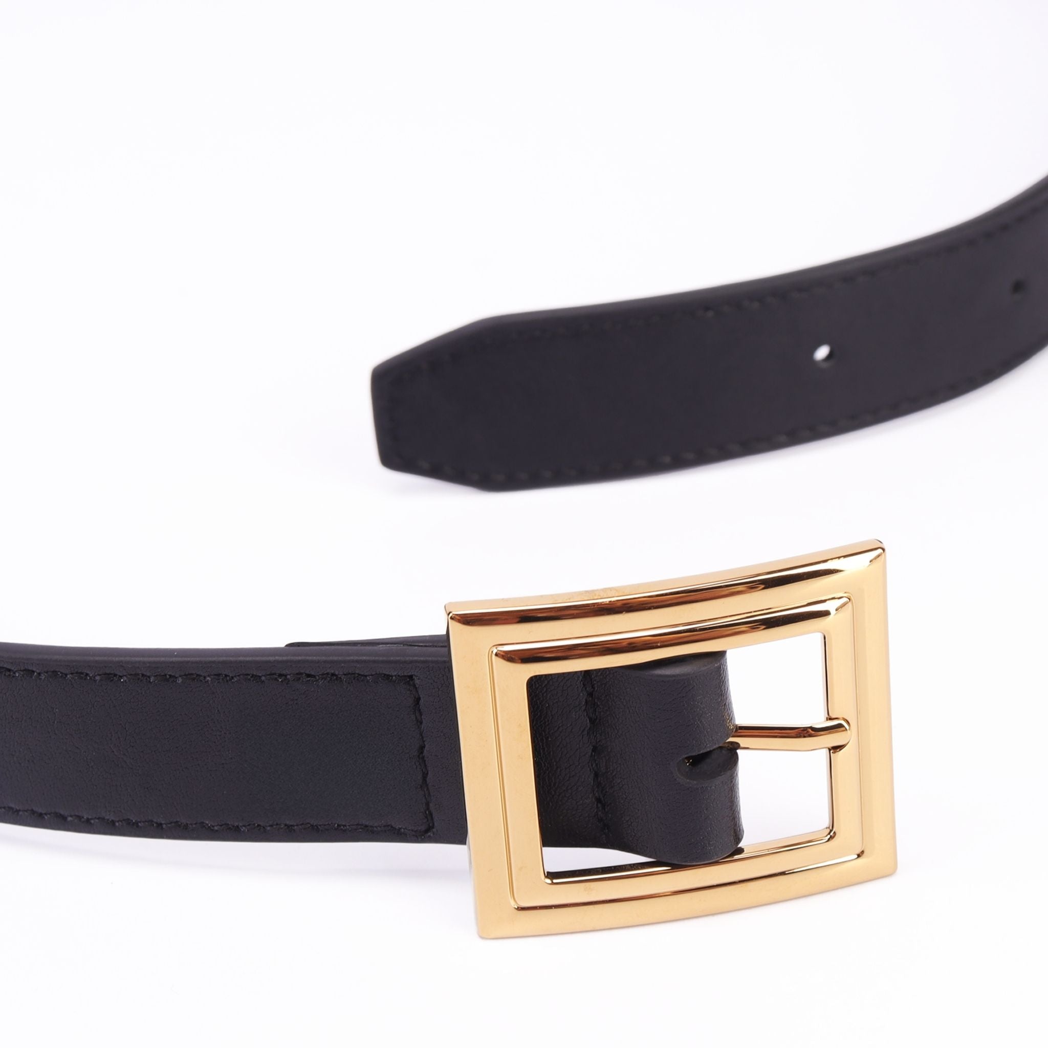 Plaza Belt (Waxed Black)