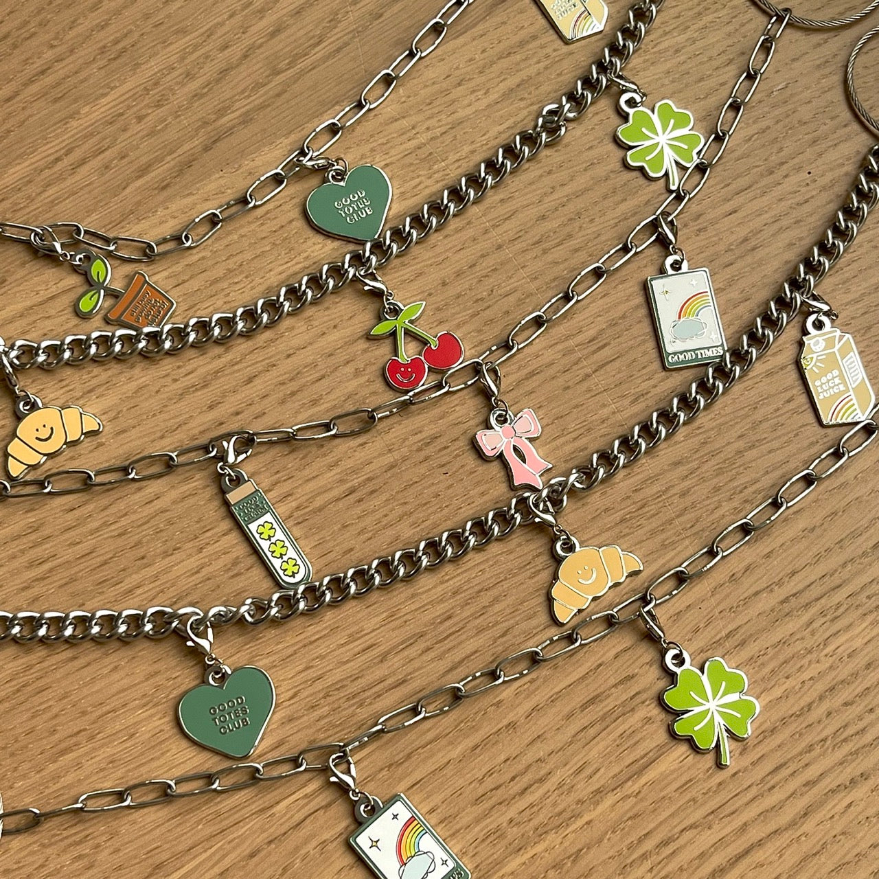 Bag Charm Chain (Paperclip Chain)