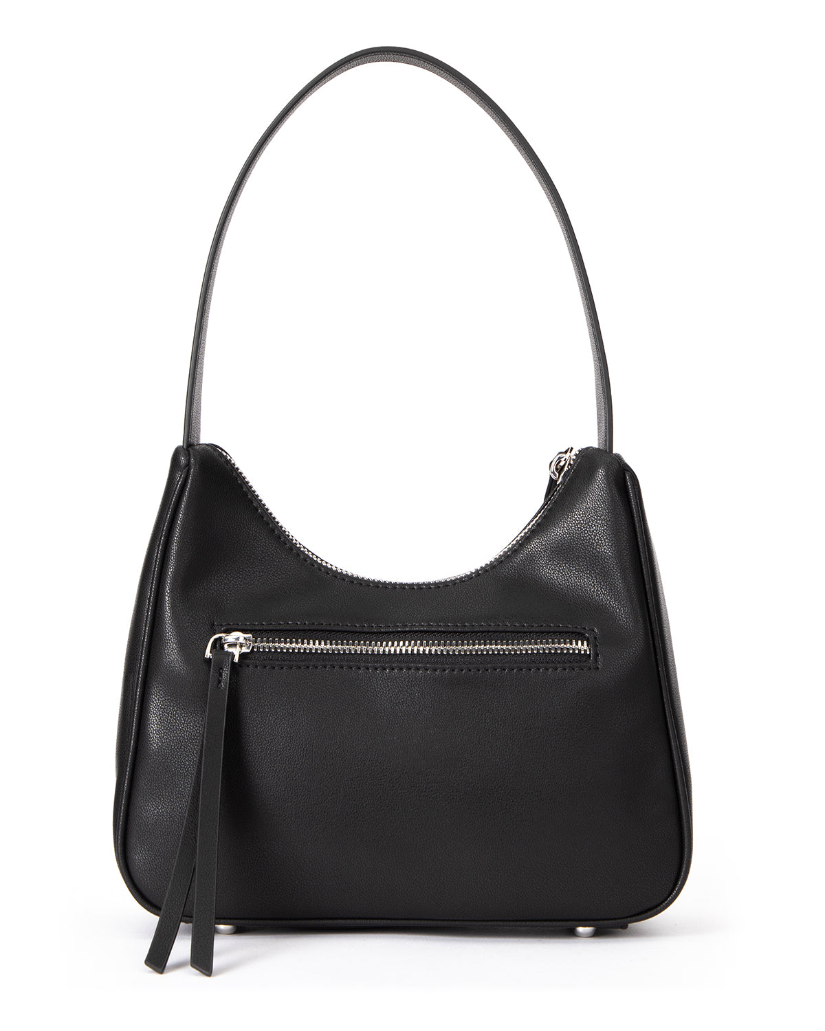 Girlfriend Hobo Bag (Pebbled Black)