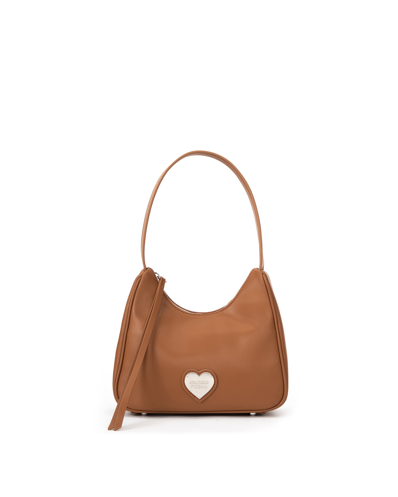 Girlfriend Hobo Bag (Pebbled Caramel)