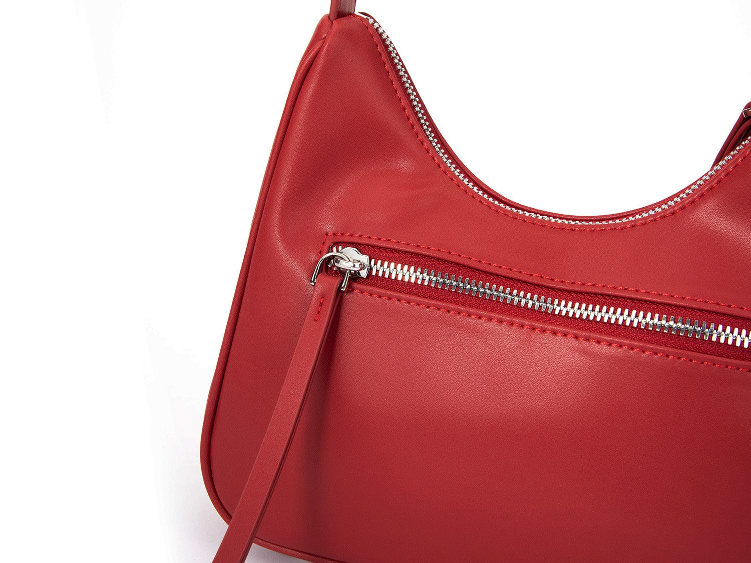 Girlfriend Hobo Bag (Smooth Cherry)