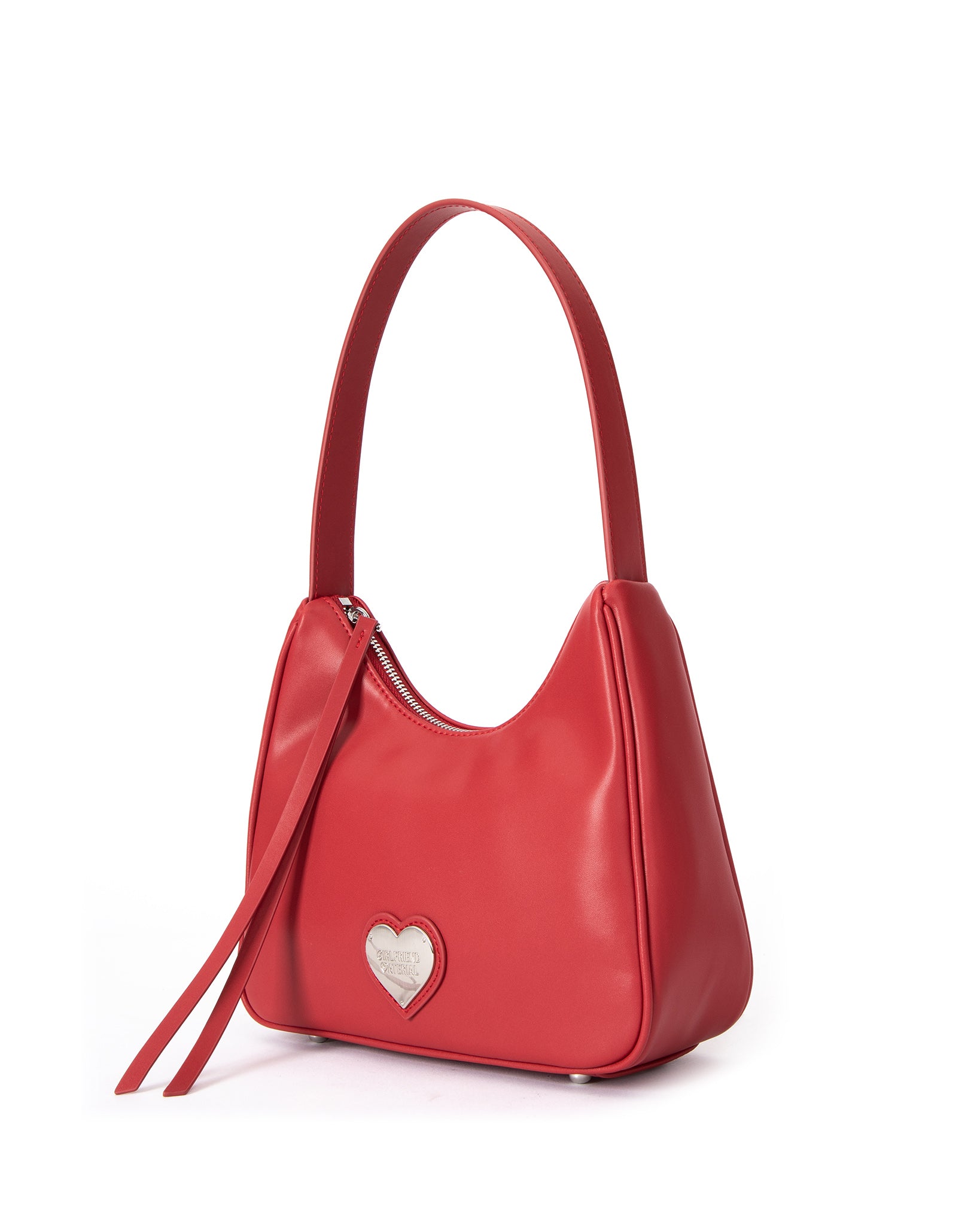 Girlfriend Hobo Bag (Smooth Cherry)