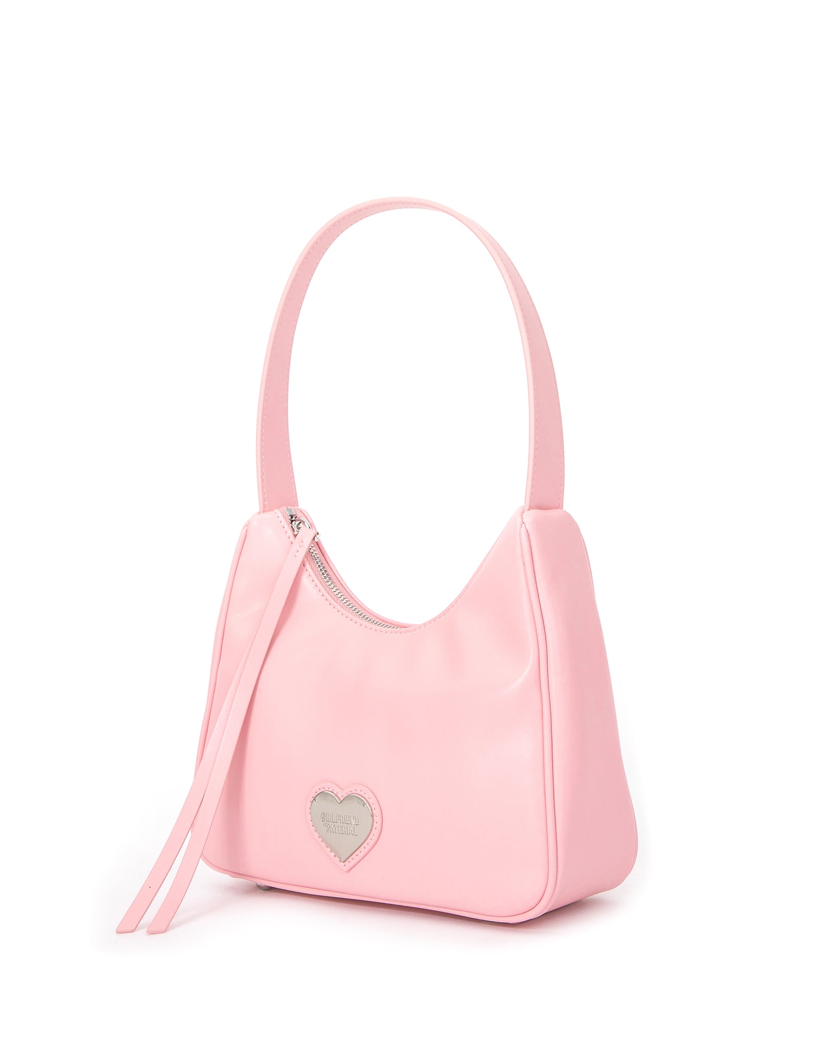 Girlfriend Hobo Bag (Smooth Pink)