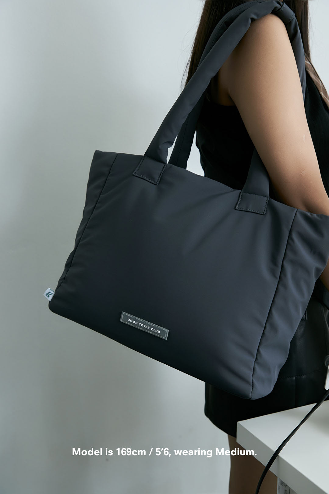 Go-Getter Laptop Tote (Nylon Charcoal Blue)