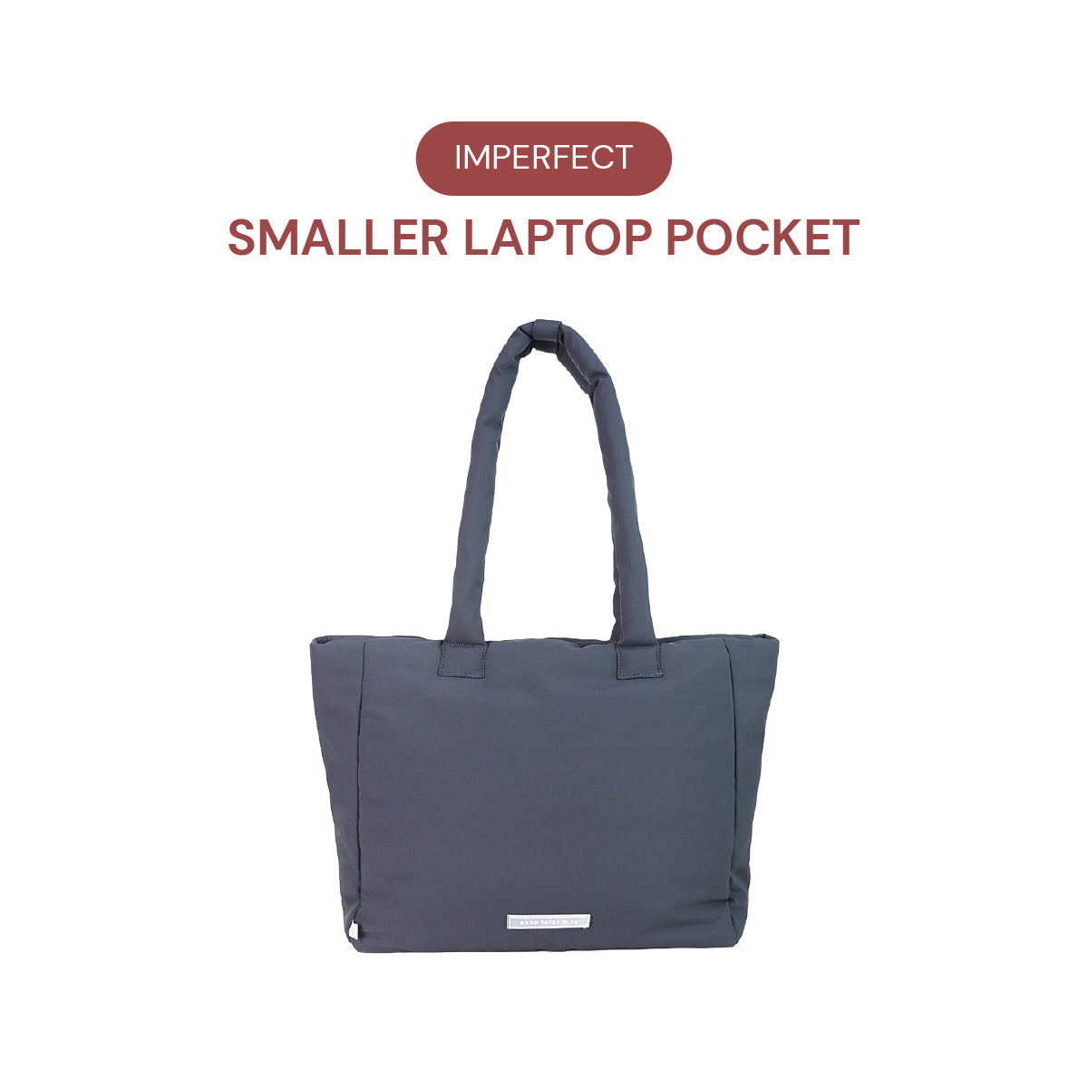 Go-Getter Laptop Tote (Nylon Charcoal)