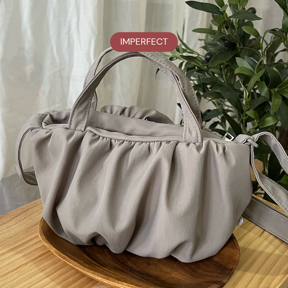 Mini Muffin Tote (Grey)