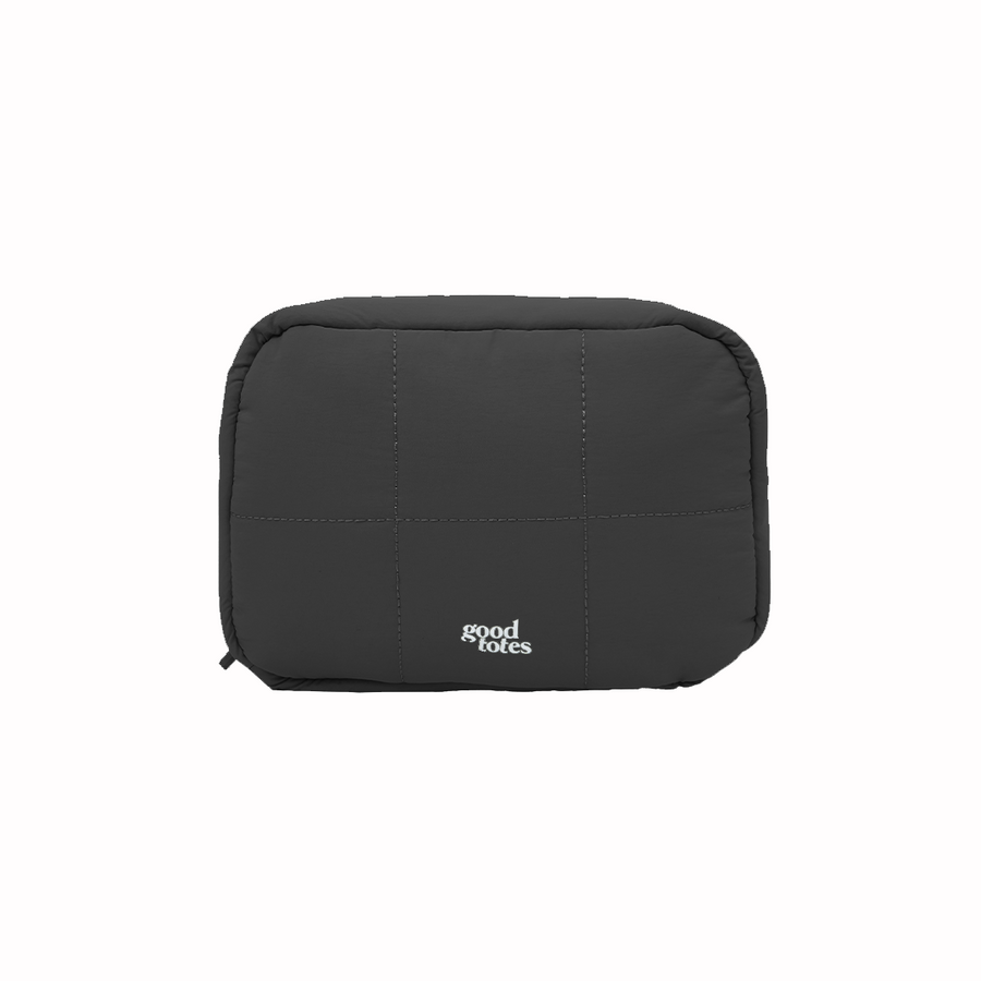 Jumbo Bread Puffer Pouch (Sesame)