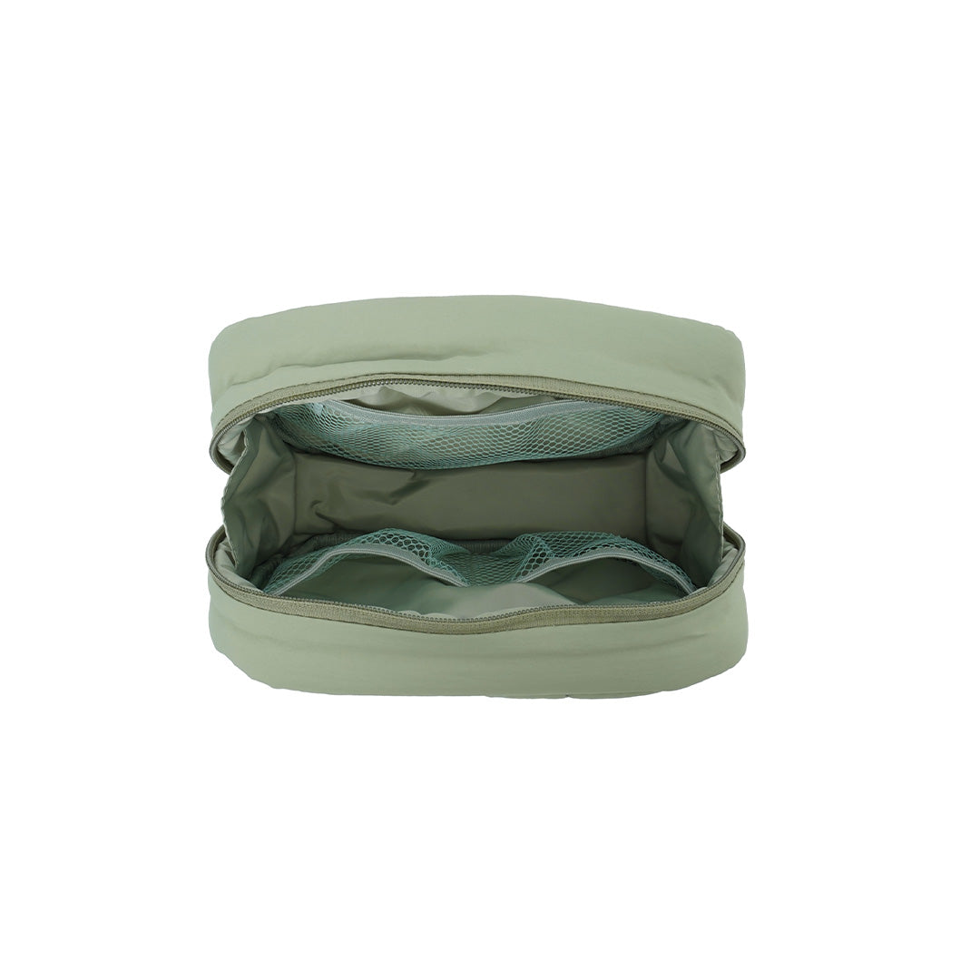 Jumbo Bread Puffer Pouch (Sage)