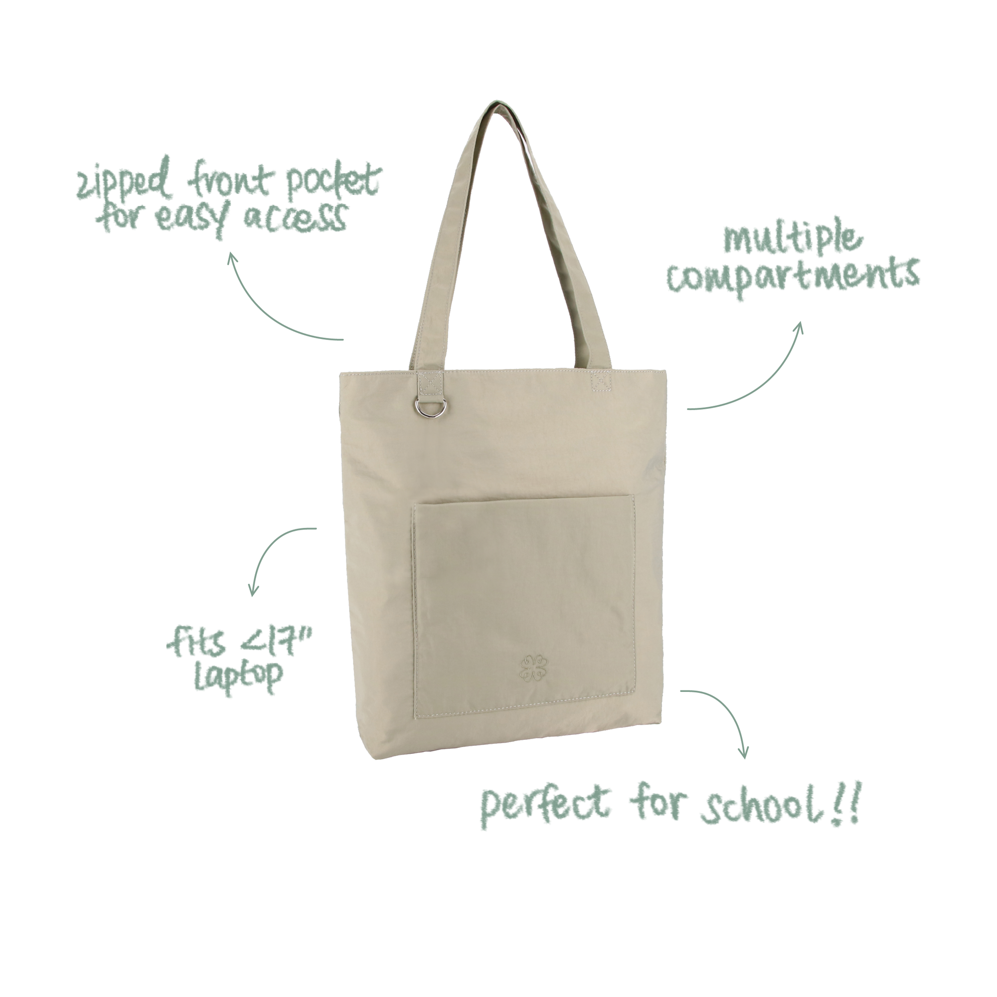 Everyday Tote 2.0 (Sage)