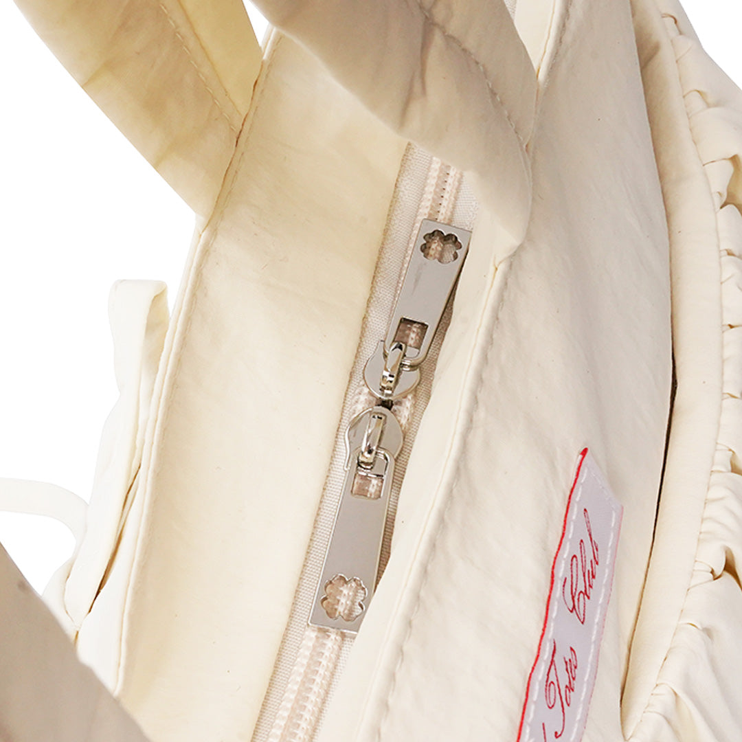 Large Soufflé Tote (Cream)