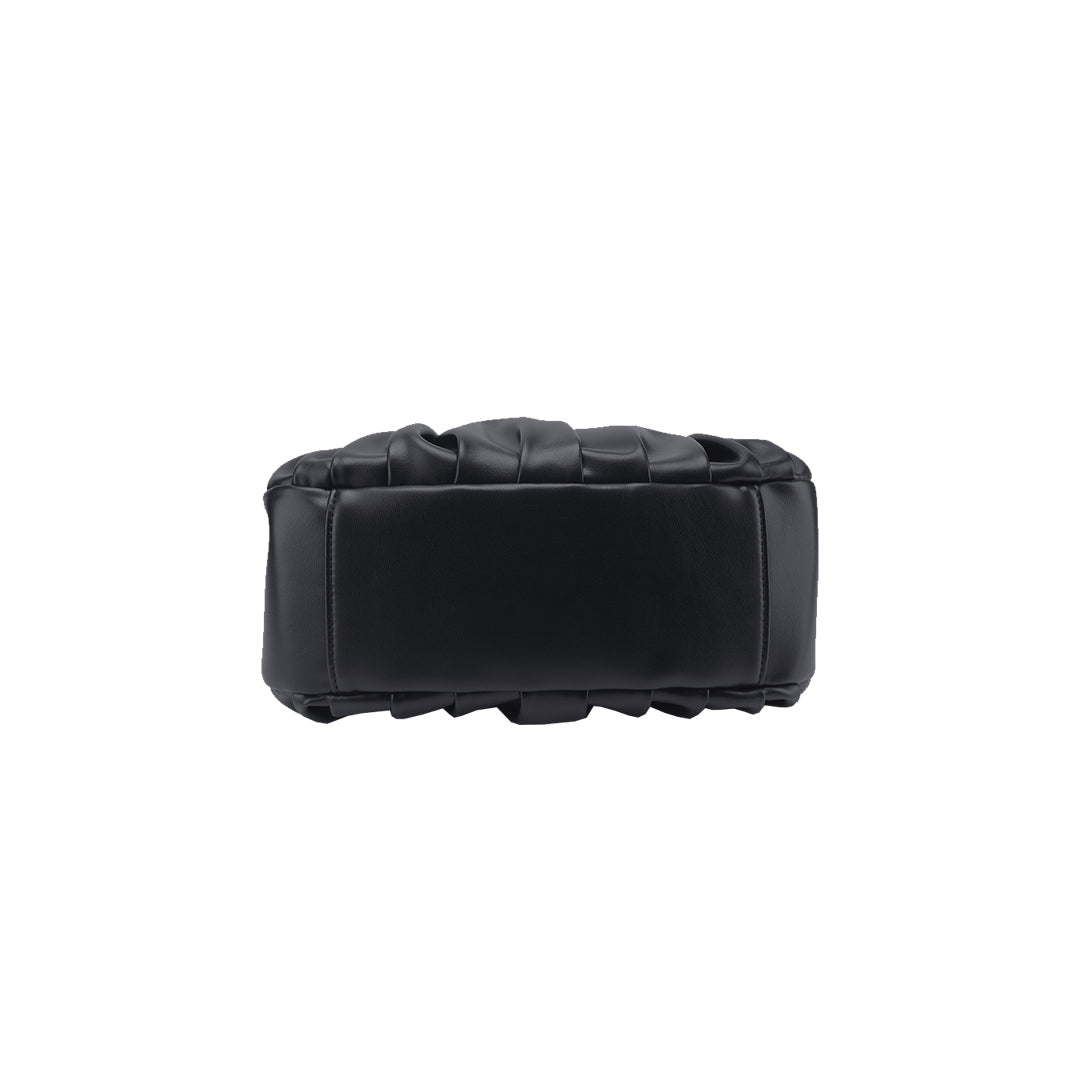 Leather Croissant Sling (Black)