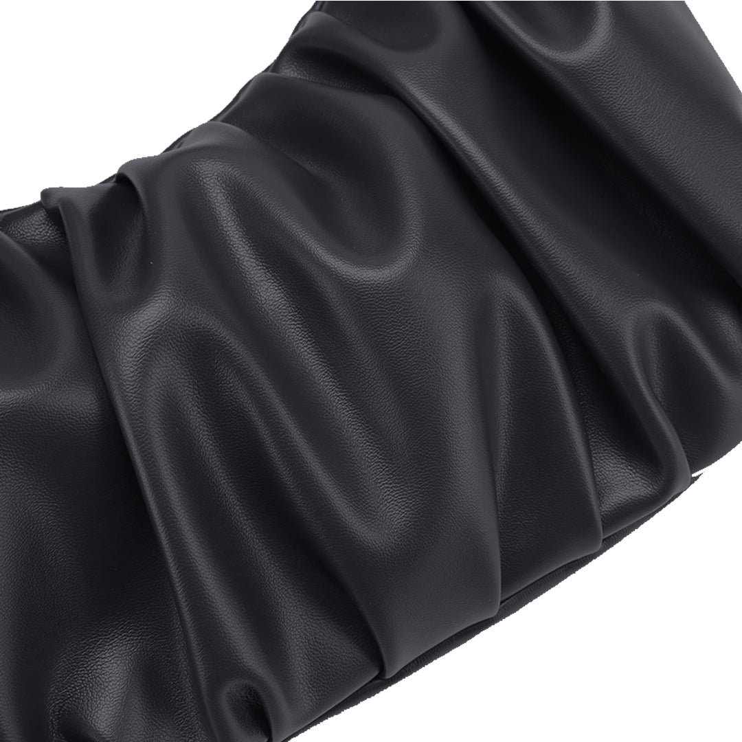Leather Croissant Sling (Black)