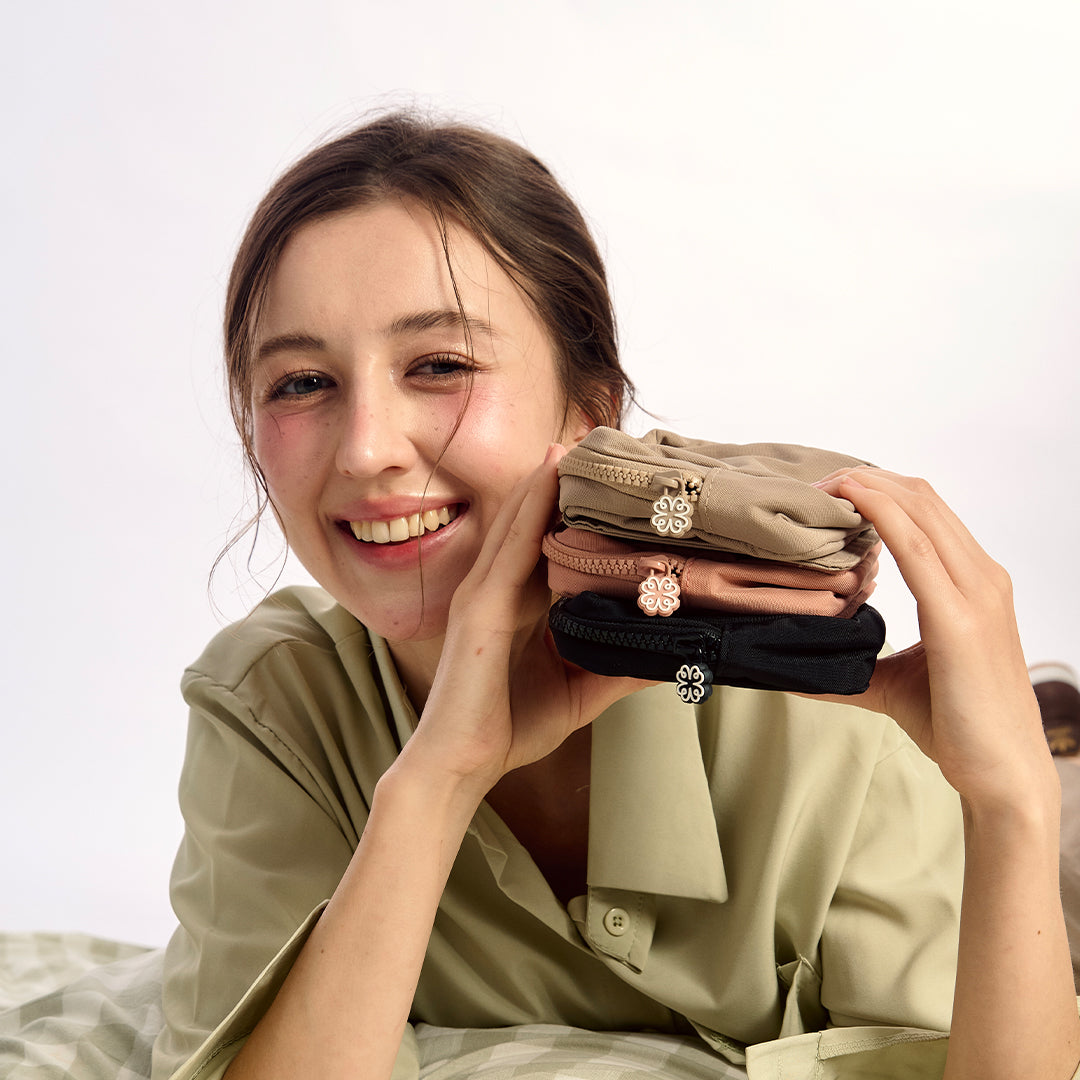 Mirror Pouch (Greige)