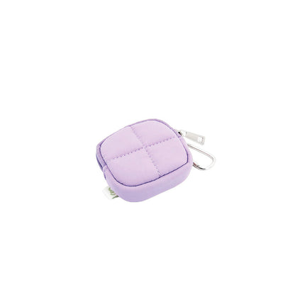 Micro Bread Puffer Pouch (Taro)