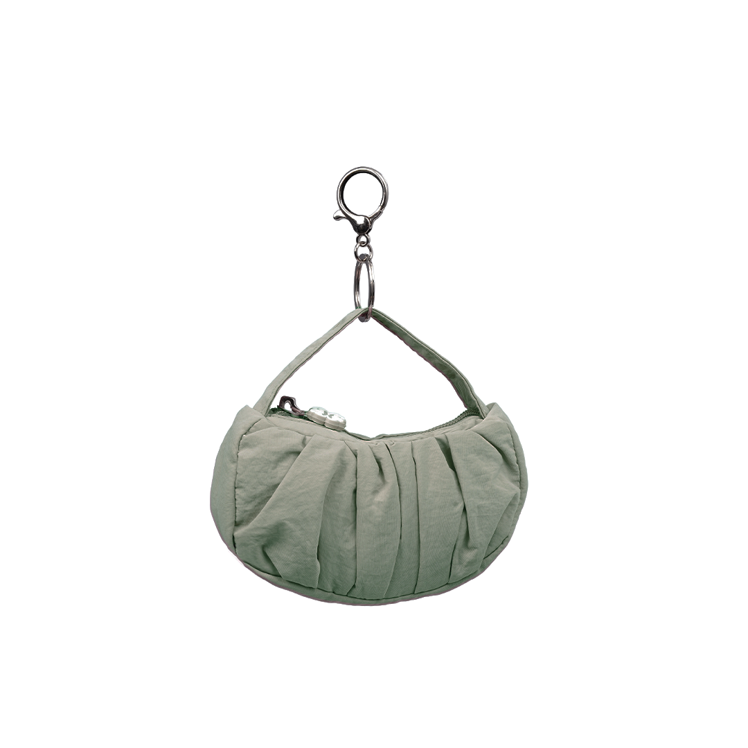 Micro Croissant Charm (Sage)