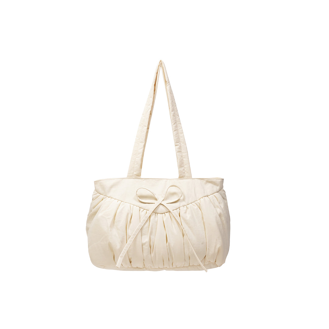 Mini Soufflé Tote (Cream)