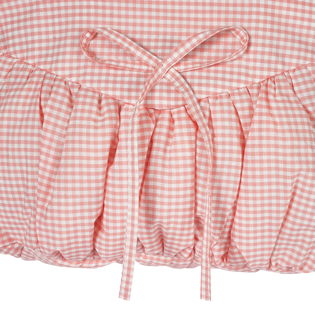 Mini Soufflé Tote (Pink Gingham)