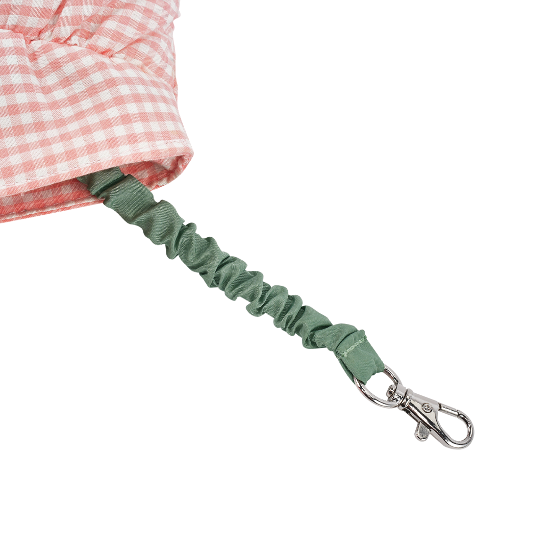 Mini Soufflé Tote (Pink Gingham)