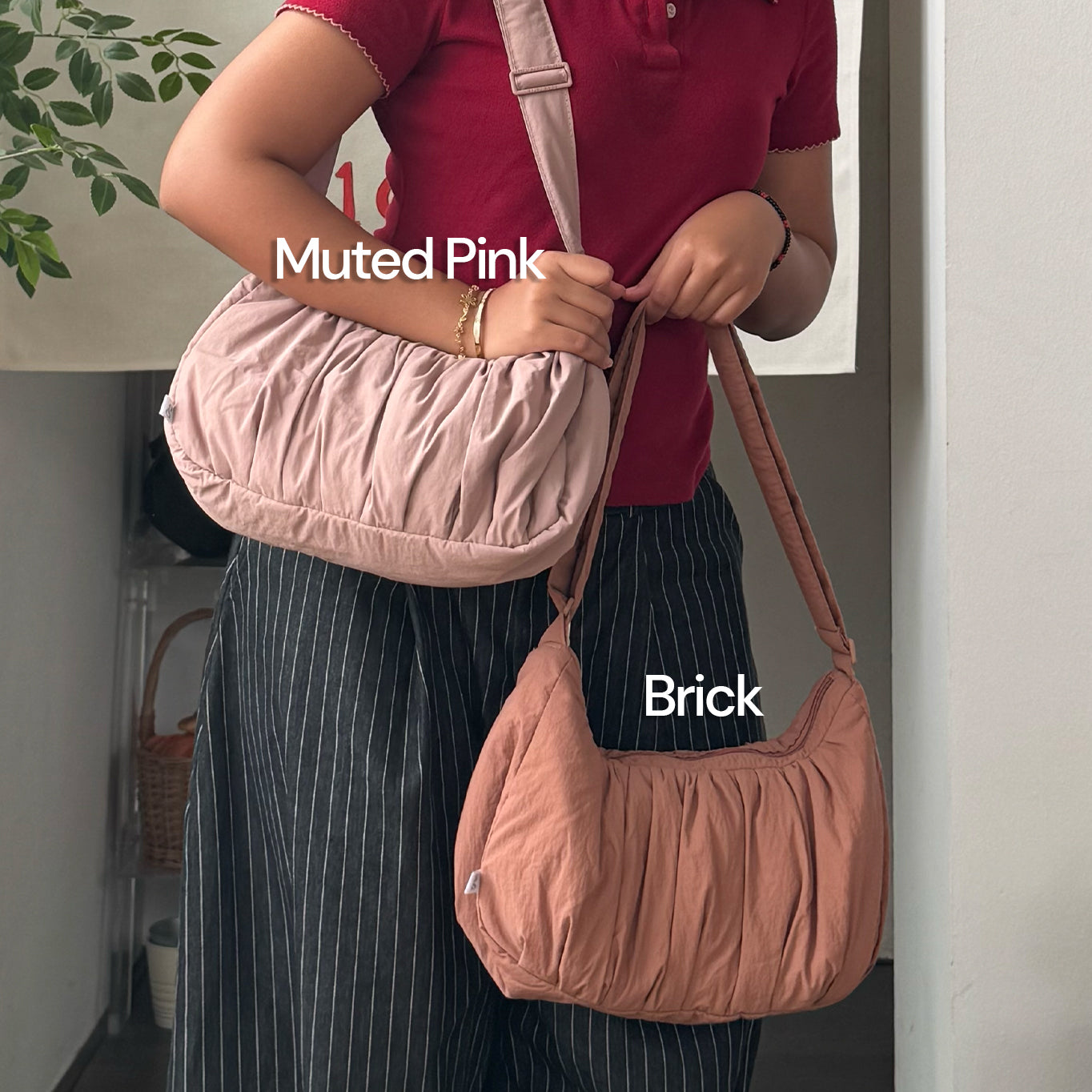 Small Croissant Sling (Brick)