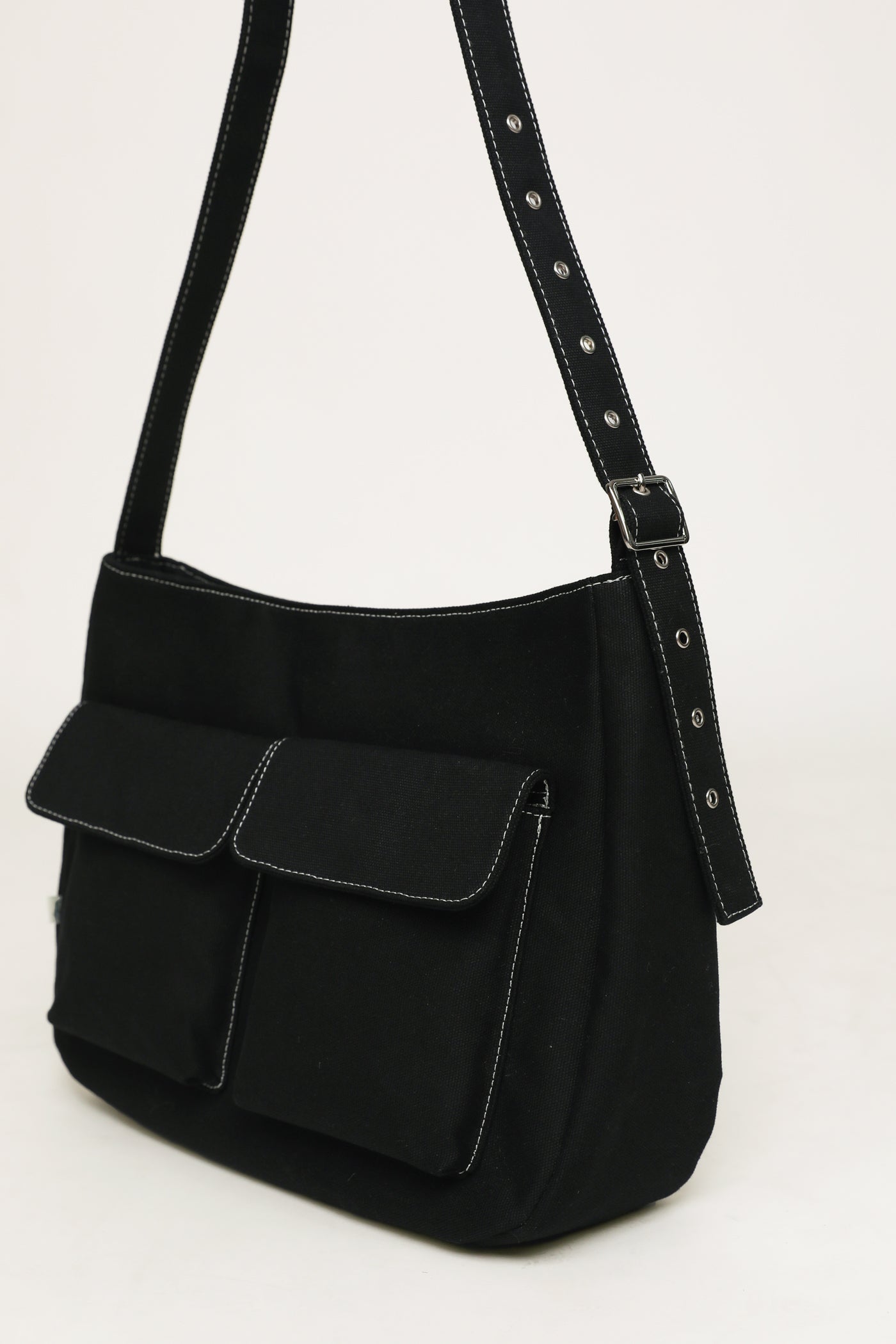 Oversized Cargo Sling (Black) | TTR X Good Totes