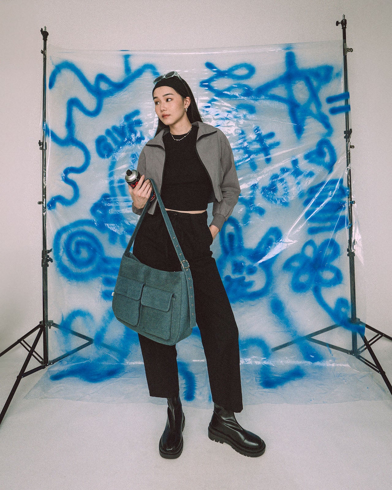 Oversized Cargo Sling (Vintage Wash) | TTR X Good Totes
