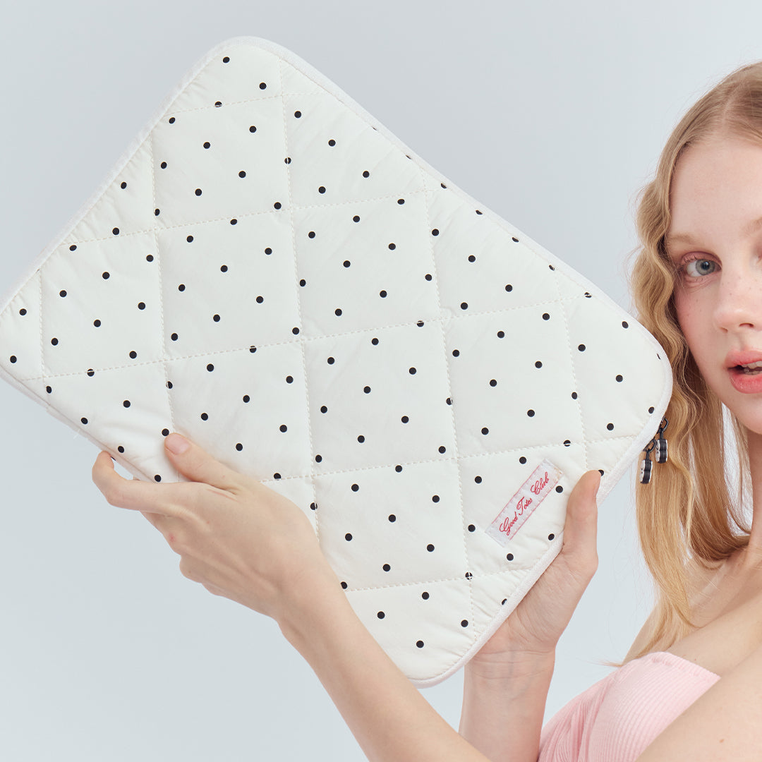 Pillow Laptop Sleeve (Polka Dot)