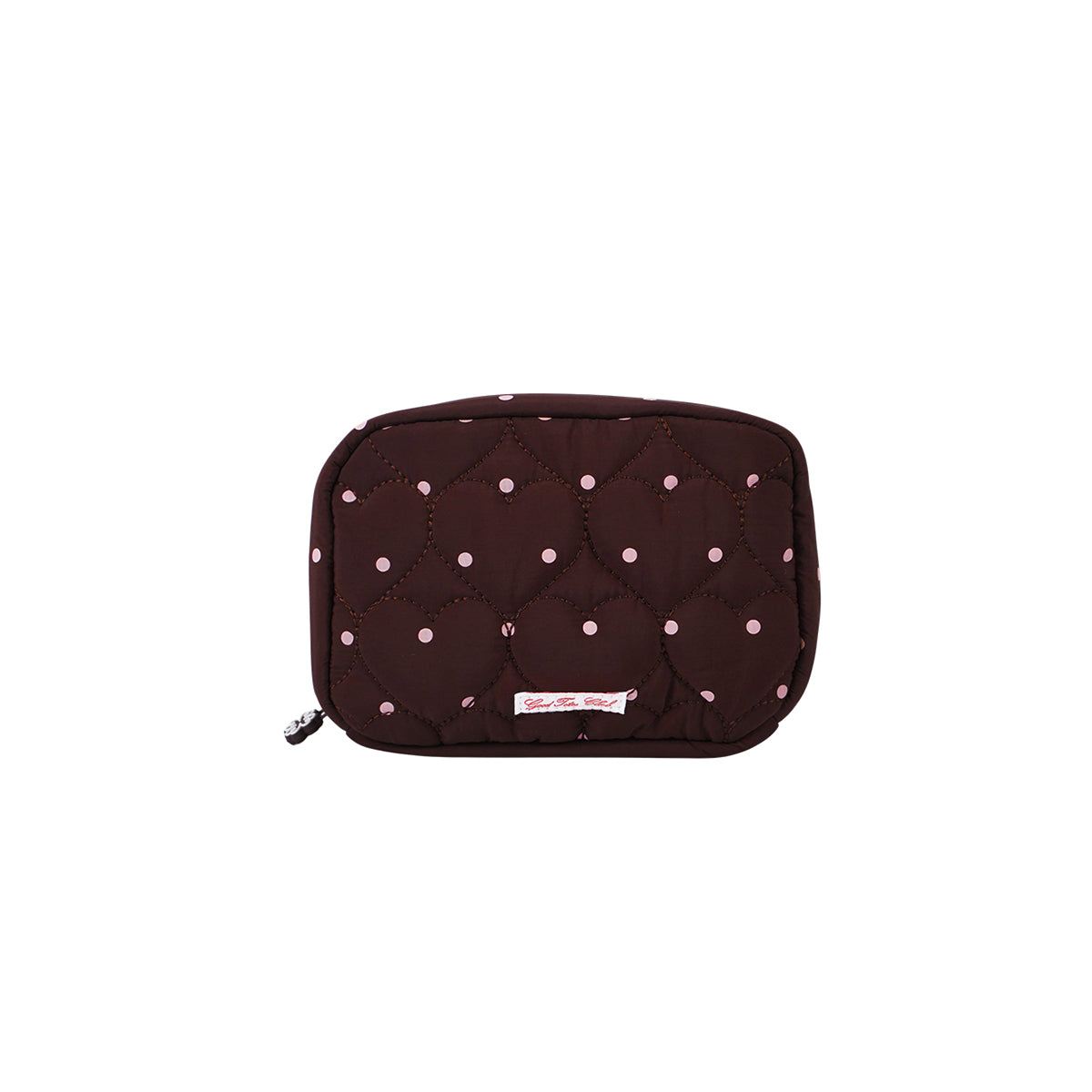 Regular Bread Puffer Pouch (Chocolate Heart)