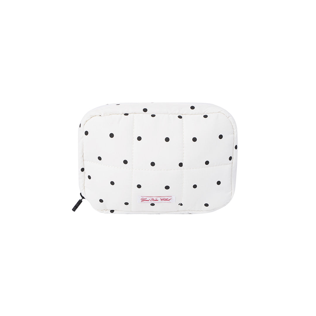 Regular Bread Puffer Pouch (Polka Dot)
