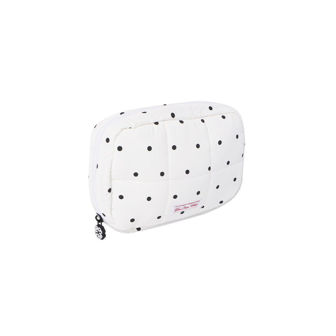 Regular Bread Puffer Pouch (Polka Dot)