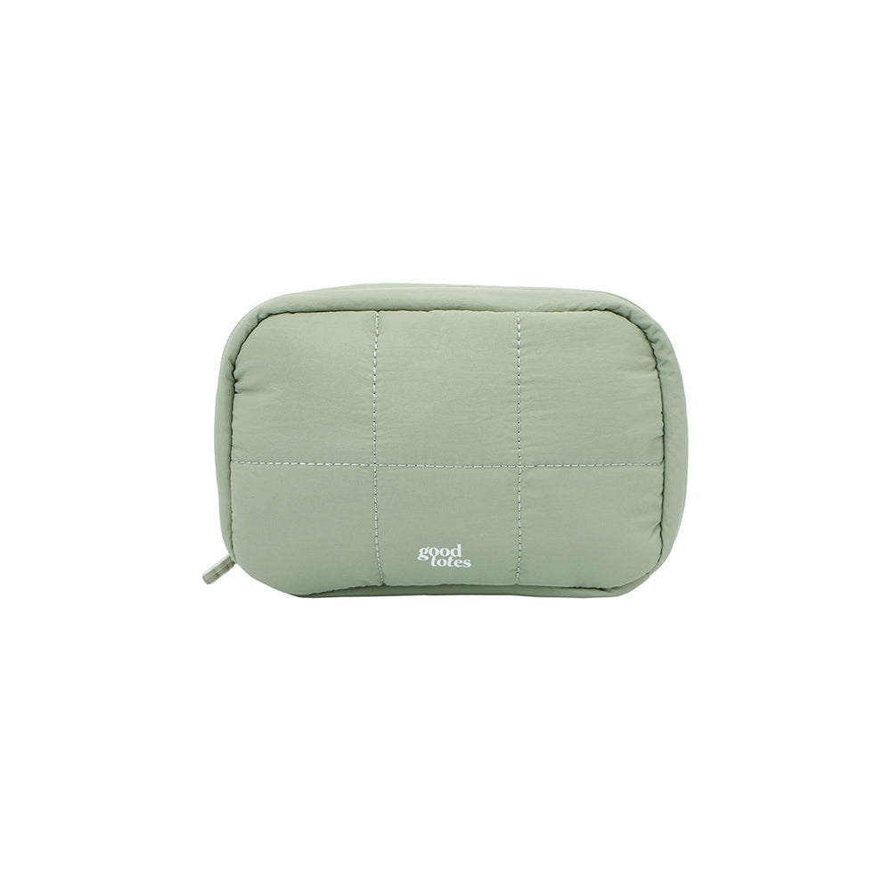 Regular Bread Puffer Pouch (Sage)