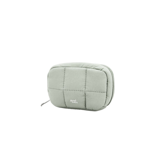 Small Bread Puffer Pouch (Sage)