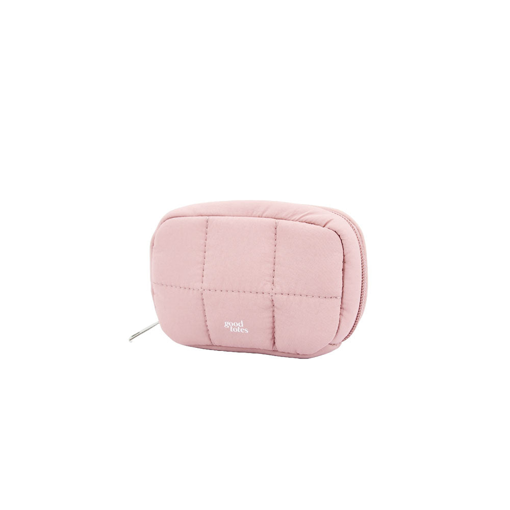 Small Bread Puffer Pouch (Strawberry)