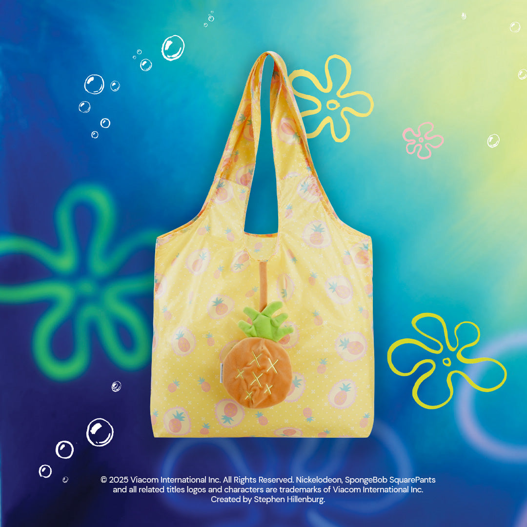 Reusable Plush Bag (Pineapple)