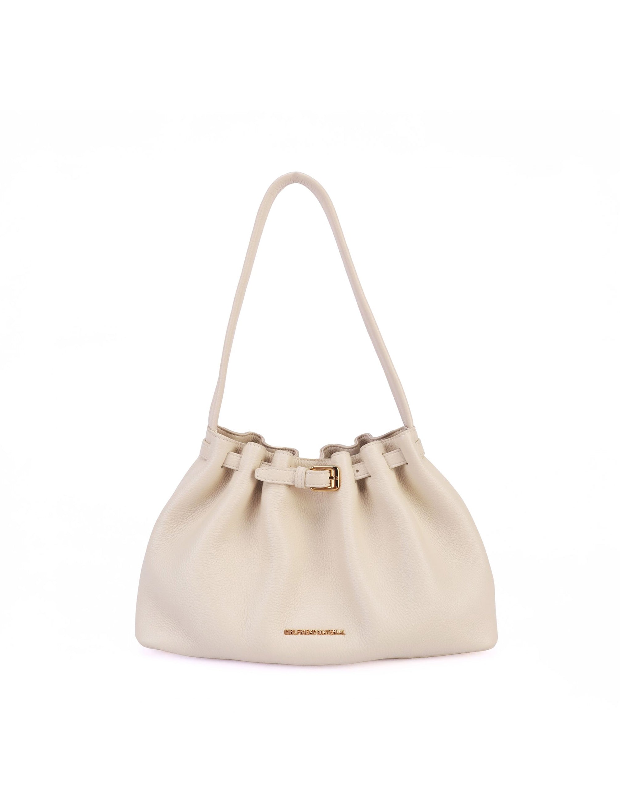 Whisper Bag (Pebbled Cream)