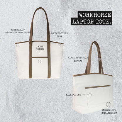 Workhorse Laptop Tote (Coco)