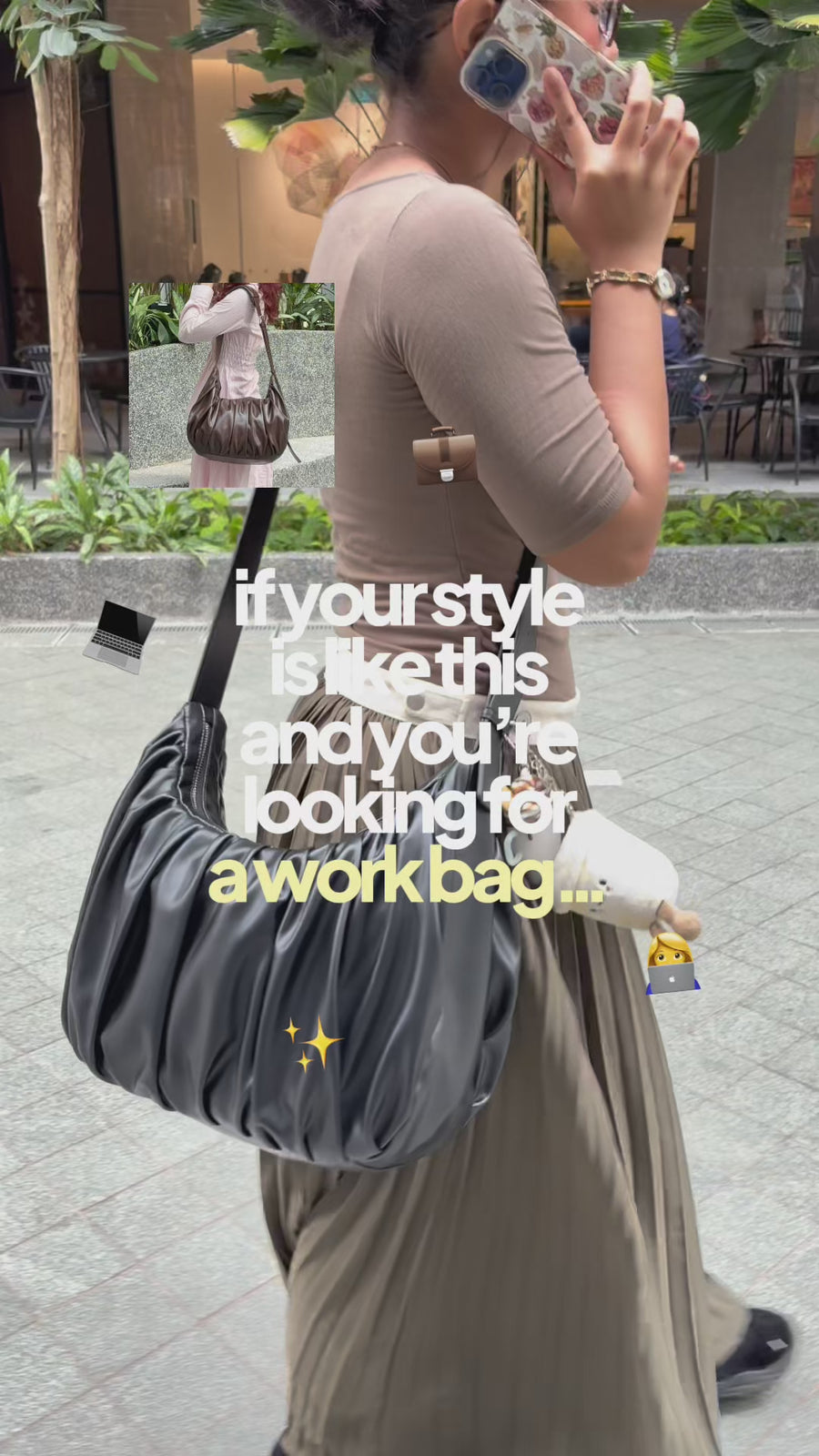Product Designer Story: How the Leather Croissant Carryall is made