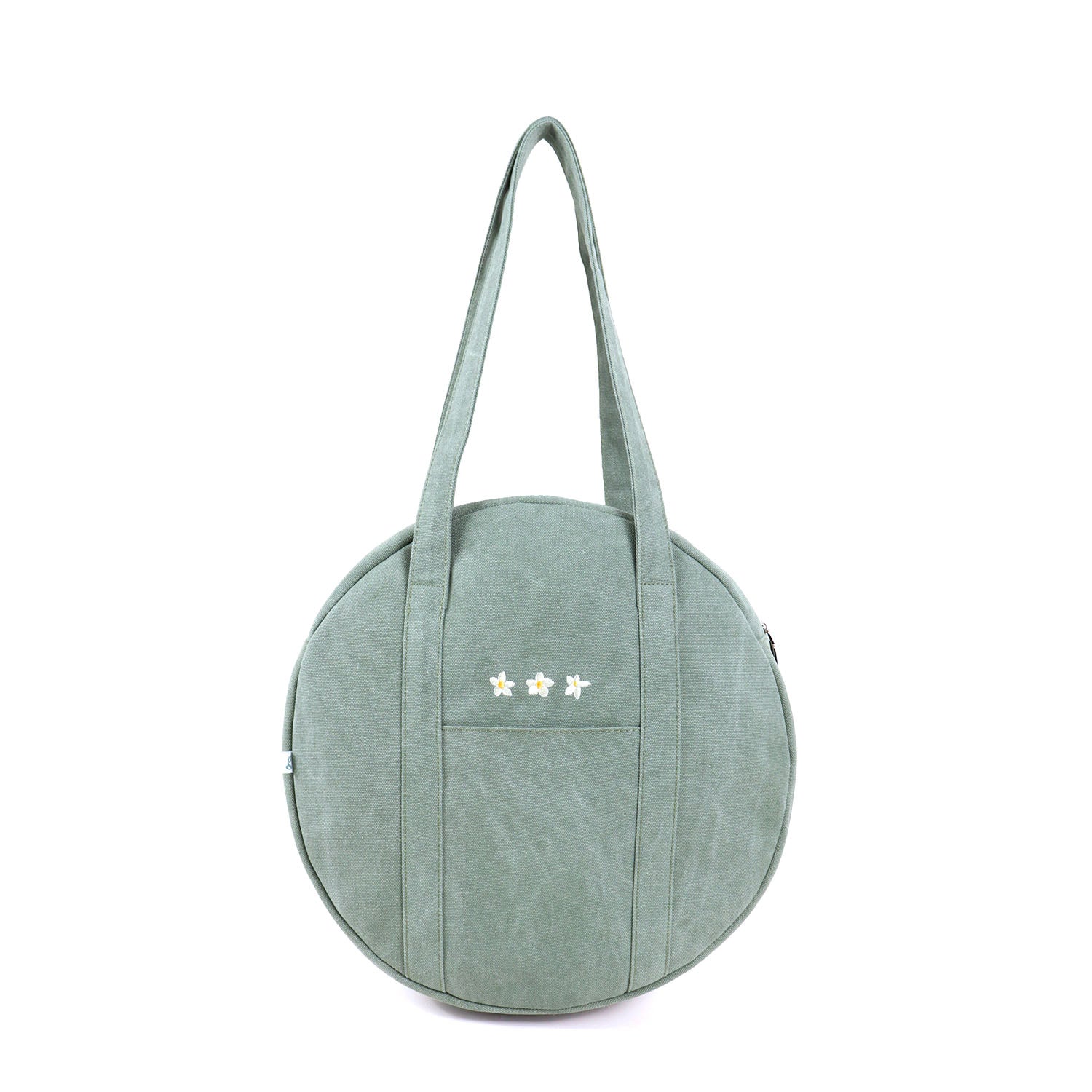 Good Times Circle Tote (Sea Sage)