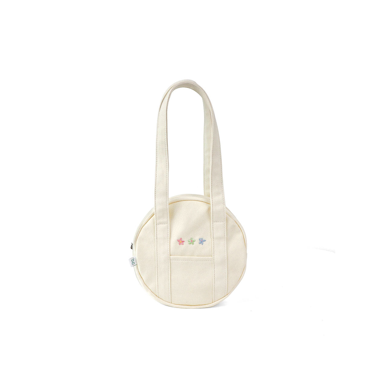 Mini Good Times Circle Tote (Cream)